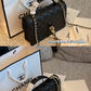 CEM305 New arrive fashion black white bag for woman hands bag beautiful gift to choose gift 21*15.5cm