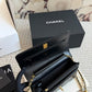 CEM246 designer shoulder bags classic classic flap patterned chain shoulder strap sheepskinflap bag crossbody shoulder bag black bag 20*13cm
