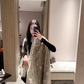 HEM147 new arrive  Hot sale light brown black  color fashion beautiful  scarf  for woman gift  to choose