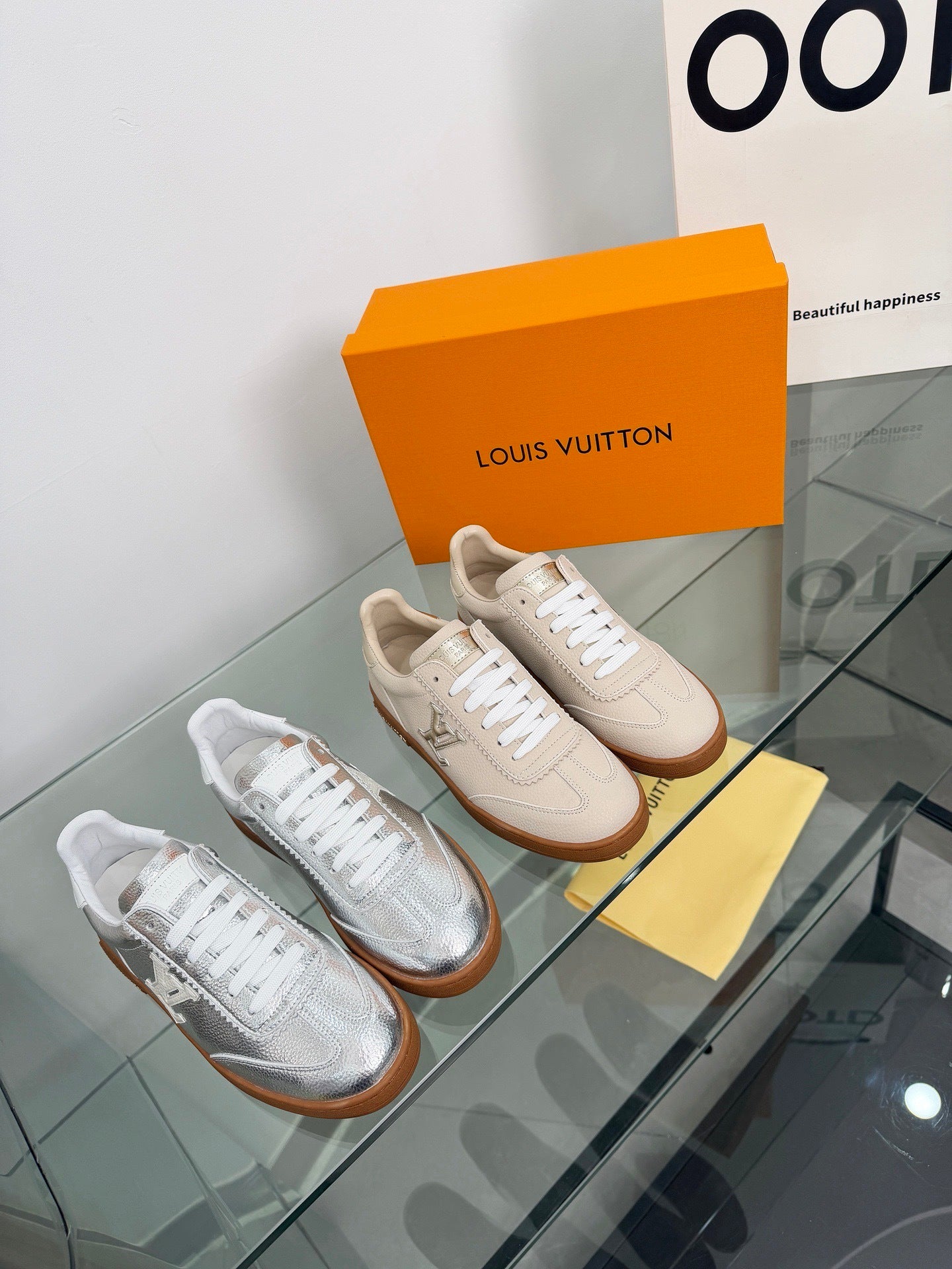 LEM380 Designer Shoes trainer women Sneakers shoes for women silver color high quality size 35 to 41