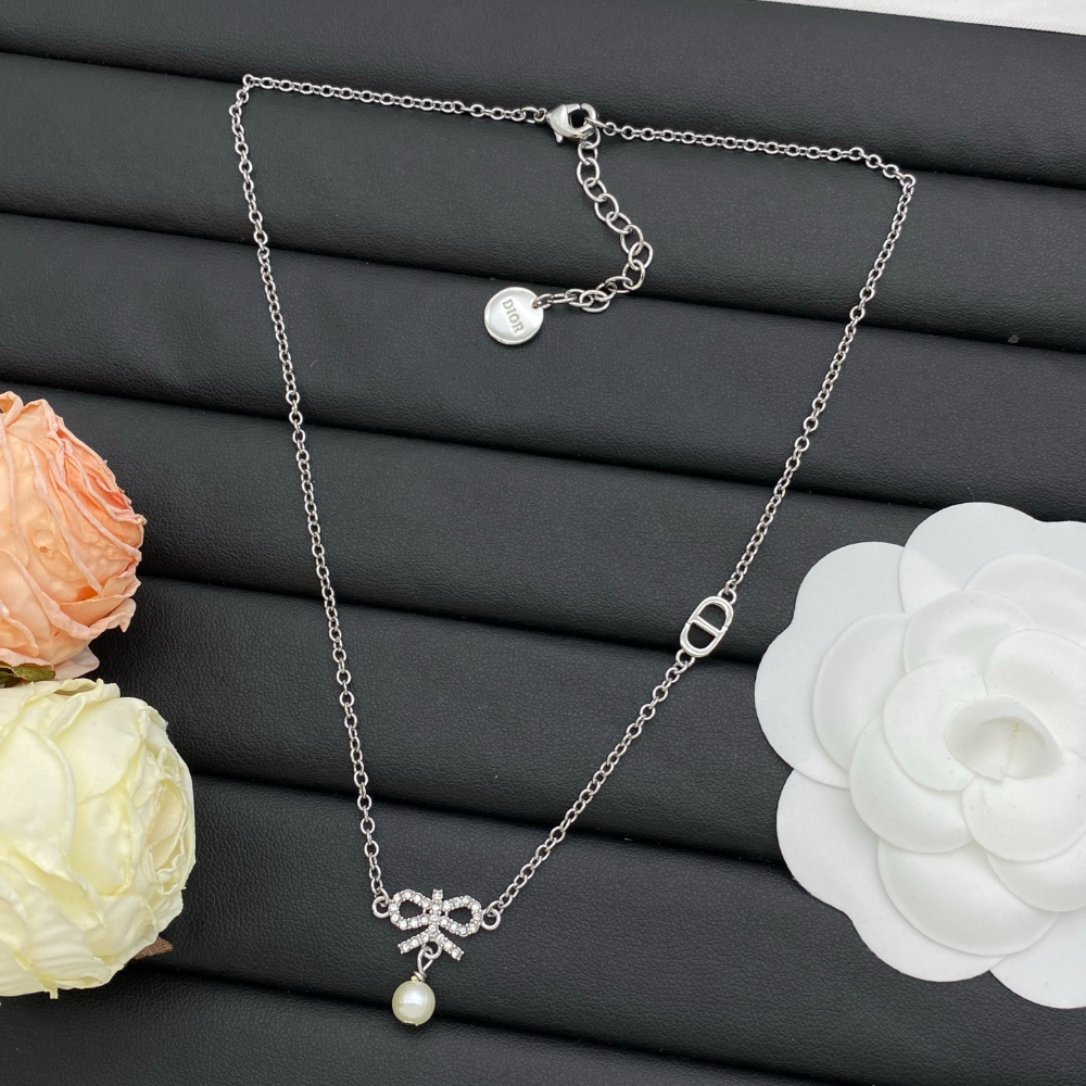 DEM390 Hot sale Fashion Titanium Stainless Steel heart Wedding diamond Necklace Bague Femme for woman gift