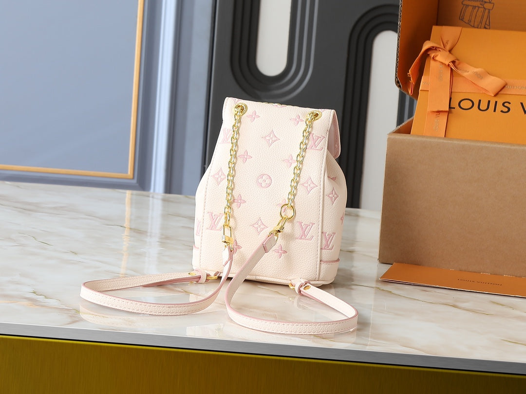 LEM279 Palm Springs women Mini Backpack Luxury backpack designers leather bookbag travel backpacks women bag purses designer woman handbag Luxurys handbags Bugbags 19 x 15 x 10CM