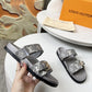 LEM378 Designer Shoes women Sandals for women pink grey color shoes high quality size 35 to 42