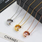 CEM234 New Arrive Fashion Diamond-patterned Necklace for Woman Titanium Steel Material Jewelry To Choose Gift