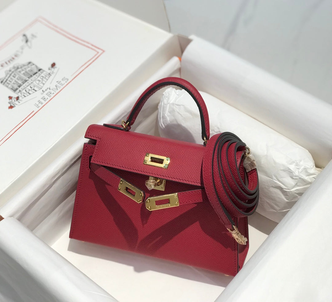 HEM90 TOP Original Top-grade original single-layer leather New Genuine Leather Women's Crossbody Stewardess