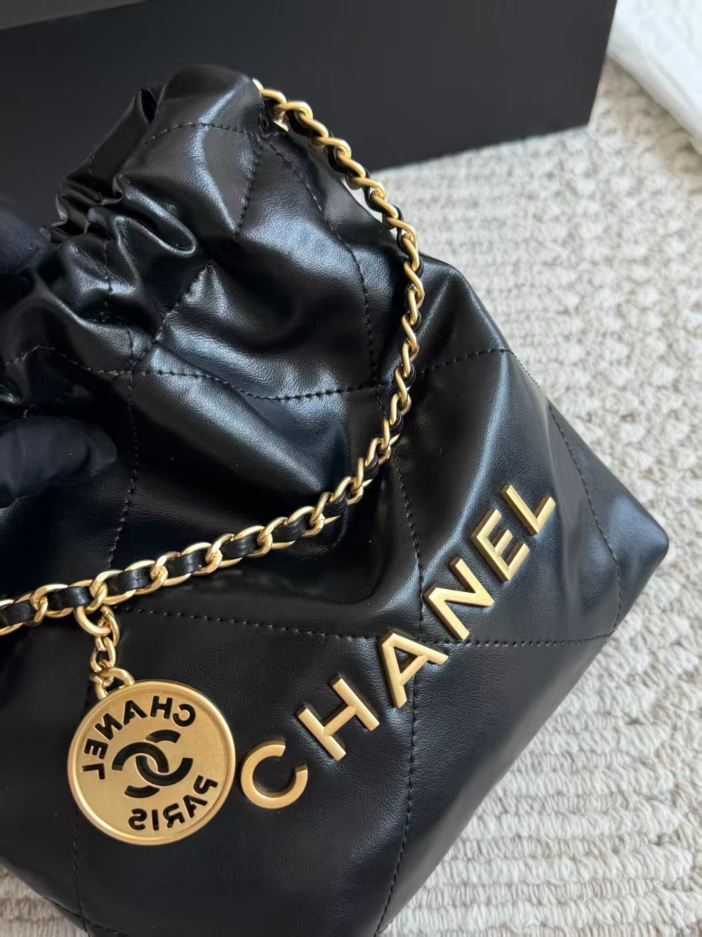 CEM335 New arrive fashion black color bag for woman beautiful gift to choose gift size to choose 20*20cm