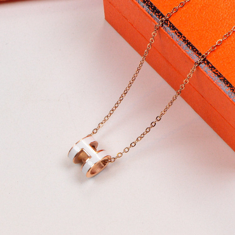 HEM77 Hot sale new arrive fashion 3D Necklace for woman jewelry gift to  about 45cm long