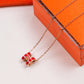HEM77 Hot sale new arrive fashion 3D Necklace for woman jewelry gift to  about 45cm long