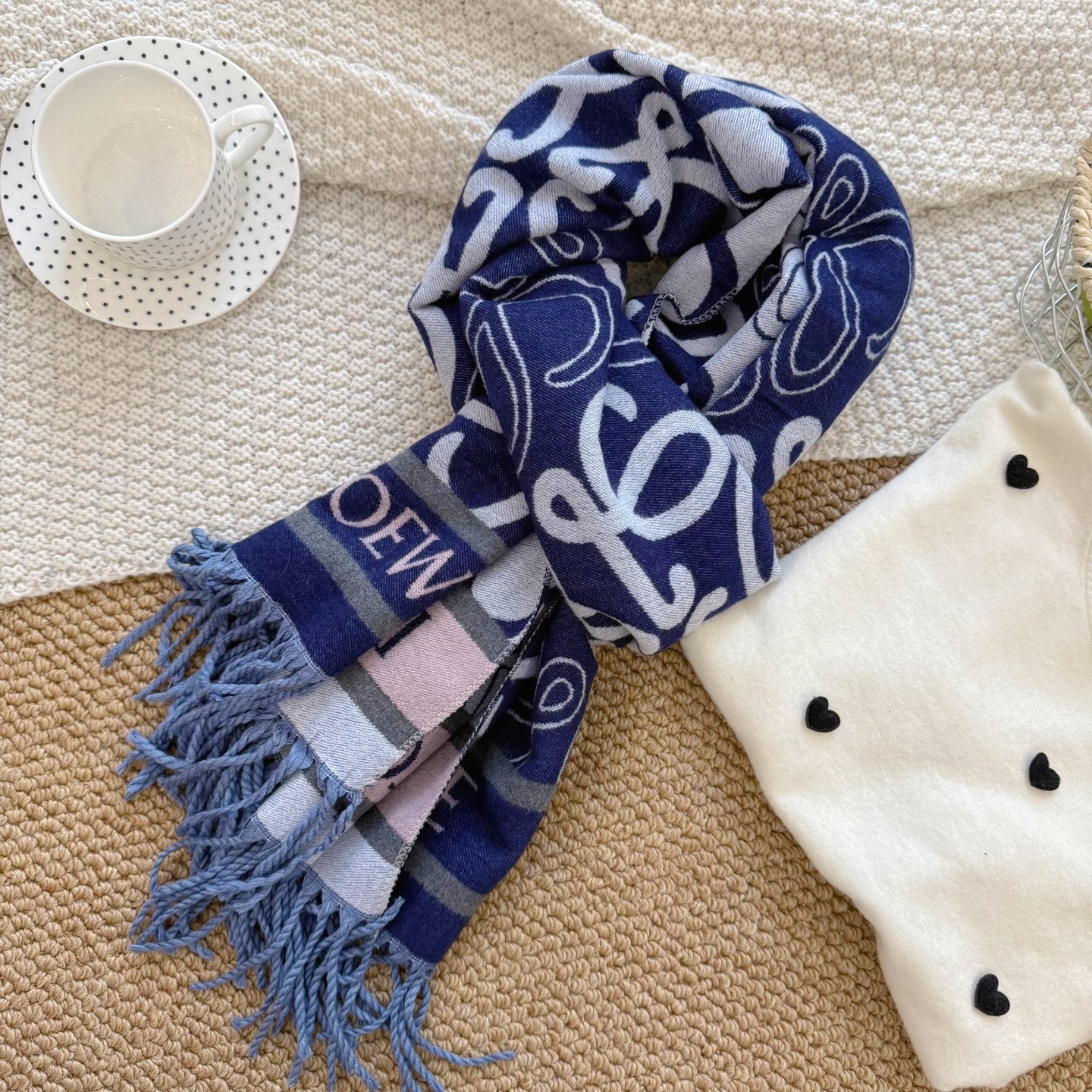 WEM02 luxury Designer Cashmere Scarf Winter Women Long Scarf Quality Headband Fashion Men brand Scarves Classic Printed Check Big Plaid Shawls Soft comfortable gift 65*180CM