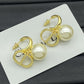 DEM275 New Arrive Fashion  Hot Sale  with Pearl Earring  for Woman Jewelry To Choose