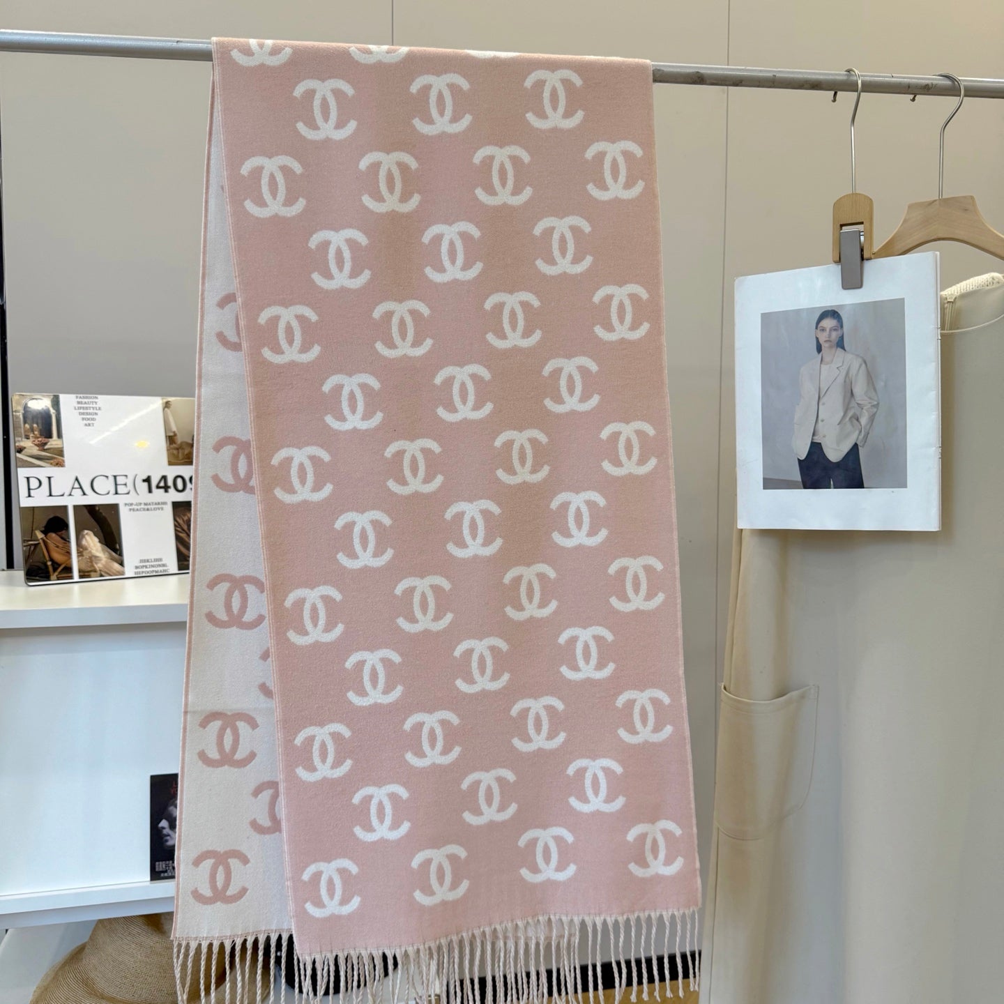 CEM174 Designer Scarf Winter Scarf pashmina for Designers warm Scarfs Fashion Classic Women imitate Cashmere Wool Long Shawl Wrap 45*180cm