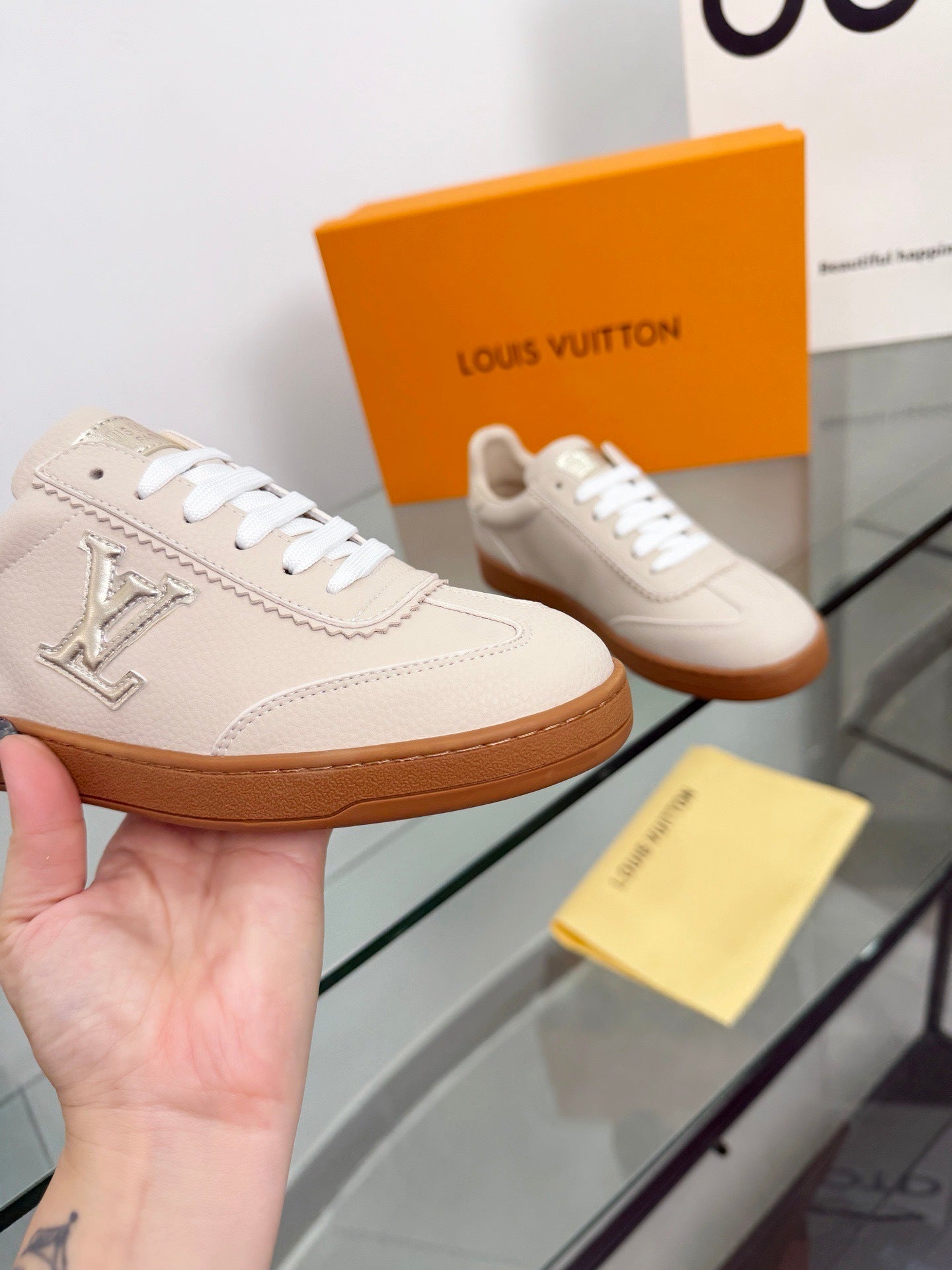 LEM380 Designer Shoes trainer women Sneakers shoes for women silver color high quality size 35 to 41