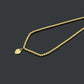 TEM40  New Fashion Titanium Steel Gold Silver Rose Color Love /Necklace for Women Charm Necklace Couples Gift