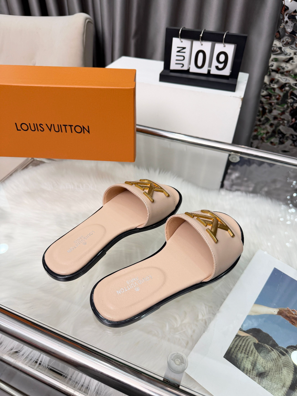 LEM534 New arrive fashion black red pink blue light pink brown shose for woman beautiful Slippers gift to choose