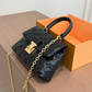 LEM555 New arrive fashion black white yellow pink color bag for woman beautiful gift to choose size 20*12CM