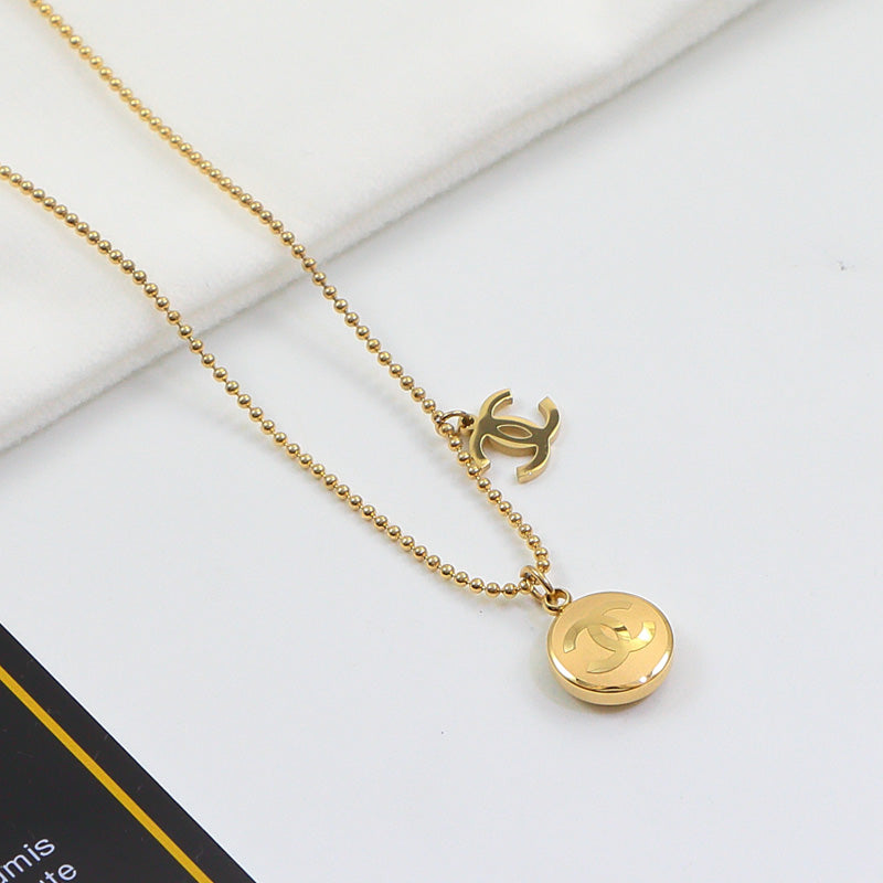 CEM255 New Arrive Gold Color Necklace Fashion Design  Necklace Charm for Women Jewelry