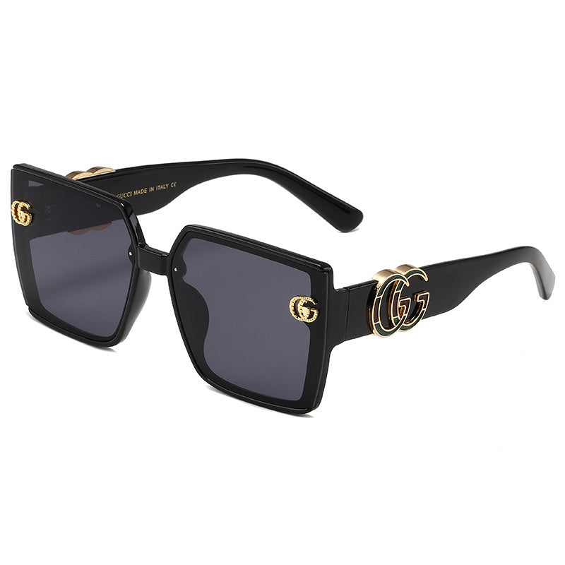 GEM131 Designers Men Classic Brand Retro women Sunglasses  Eyewear Metal Frame Sun Glasses Woman glass lenses aviator sunglasses With box
