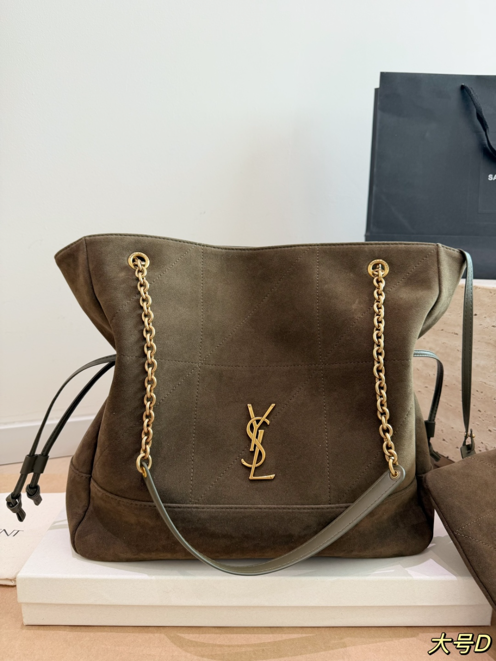 YLEM29  New arrive fashion green red khaki coffee bag for woman hands bag beautiful gift to choose gift 2 size