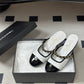 CEM257 New arrive fashion black and white color shose for woman beautiful gift to choose