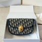 DEM349 New arrive fashion black khaki pink deepblue white grey color bag for woman beautiful gift to choose 2 size