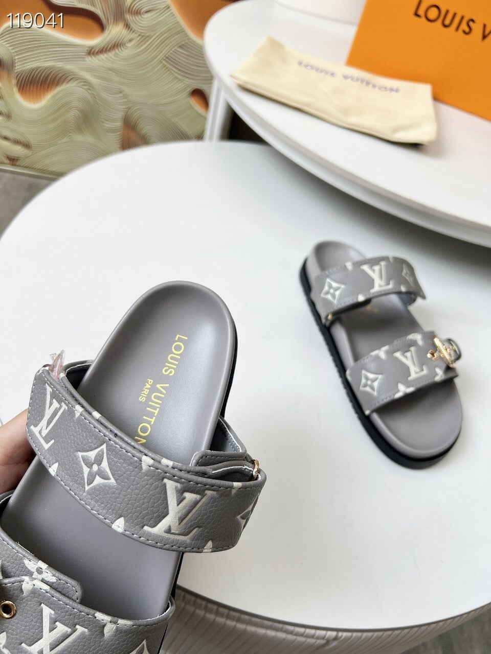 LEM378 Designer Shoes women Sandals for women pink grey color shoes high quality size 35 to 42