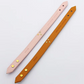LEM519 Luxurious designer jewelry leather 18K gold-plated stainless steel bracelet gift option