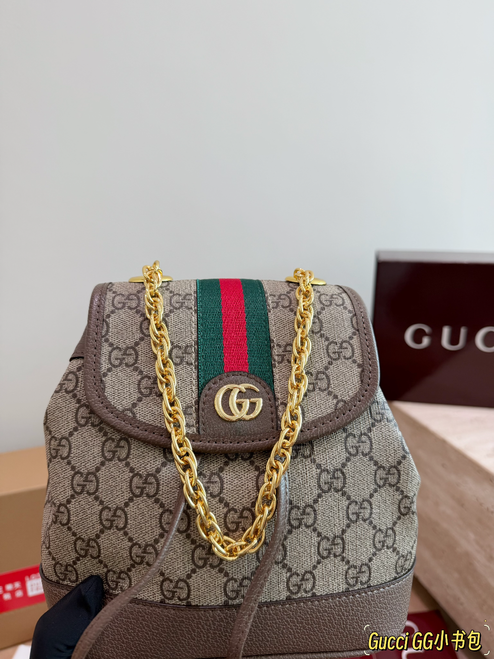 GEM223 New arrive fashion brown color bag for woman beautiful gift to choose size 20*22cm