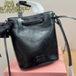 MIU05 New arrive fashion black white brown caramel color bag for woman beautiful gift to choose size 17*20CM