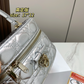 DEM349 New arrive fashion gold silver color bag for woman beautiful gift to choose