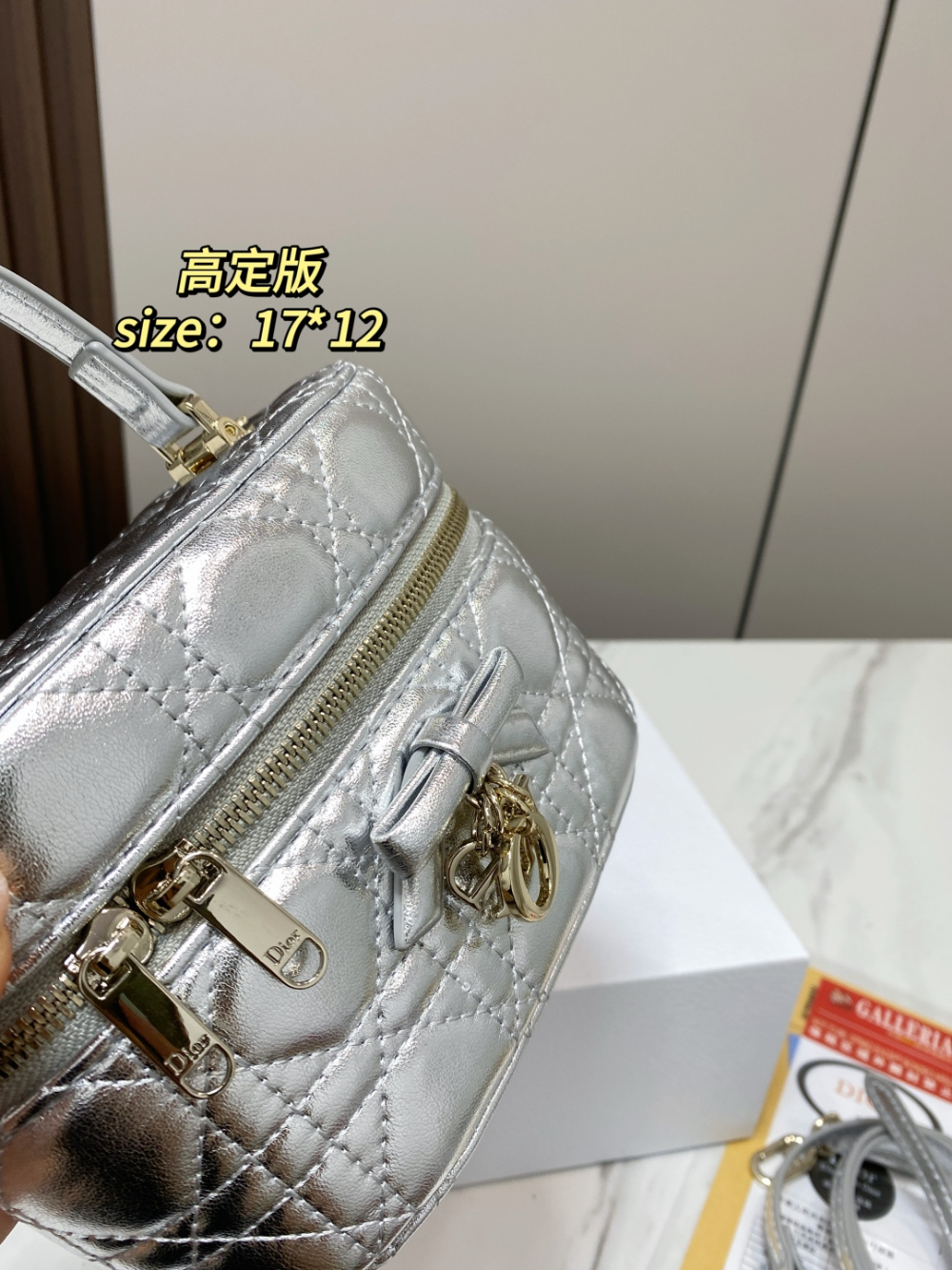DEM349 New arrive fashion gold silver color bag for woman beautiful gift to choose