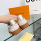LEM380 Designer Shoes trainer women Sneakers shoes for women silver color high quality size 35 to 41