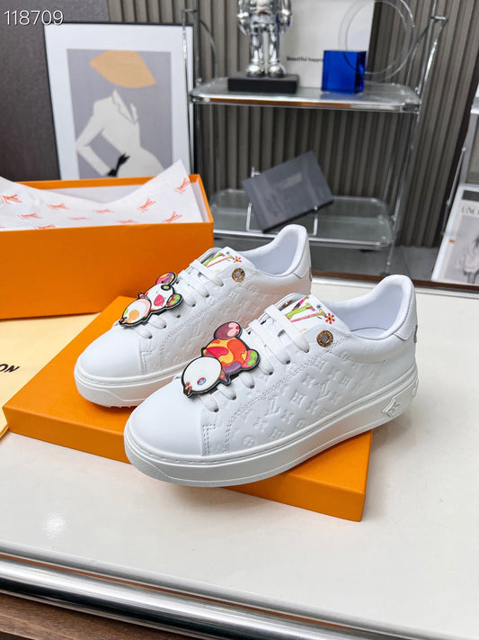 LEM377 Designer Shoes women Sneakers shoes for women white color Sneaker high quality size 35 to 42