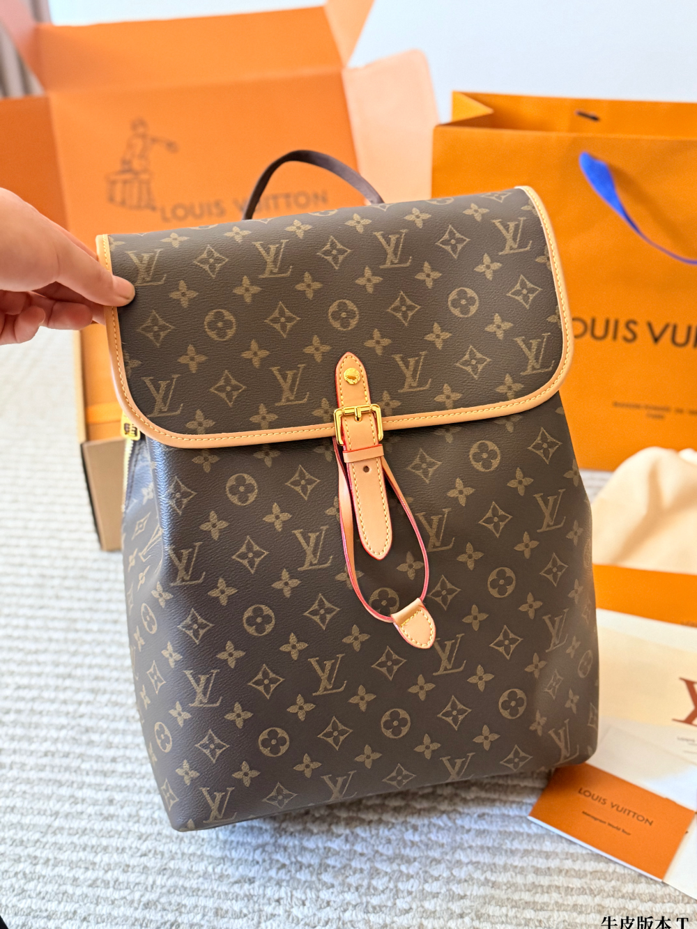 LEM612 New arrive fashion brown color bag for woman beautiful gift to choose 30*38cm