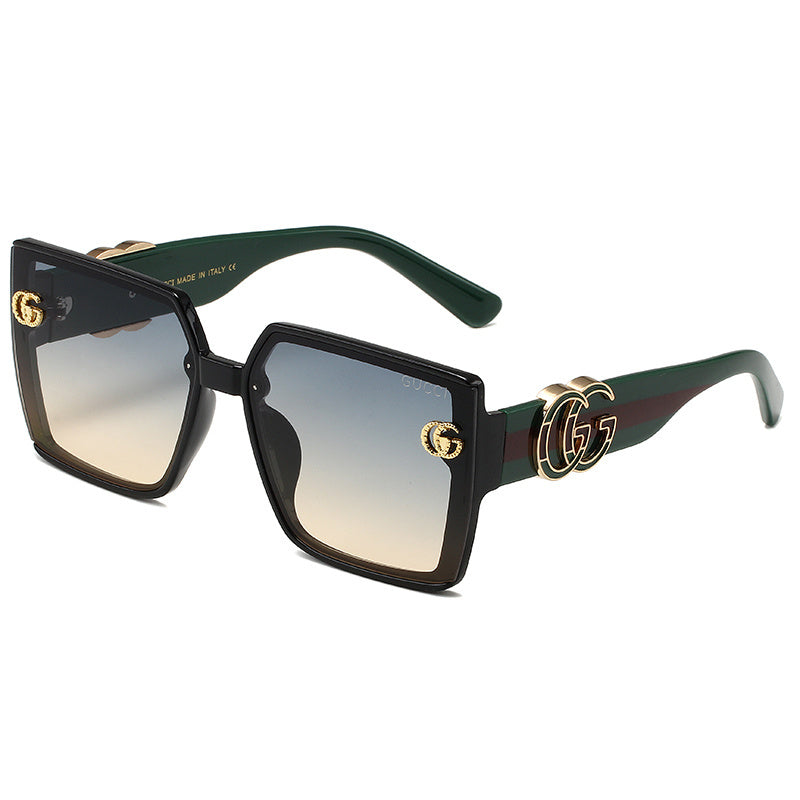 GEM131 Designers Men Classic Brand Retro women Sunglasses  Eyewear Metal Frame Sun Glasses Woman glass lenses aviator sunglasses With box
