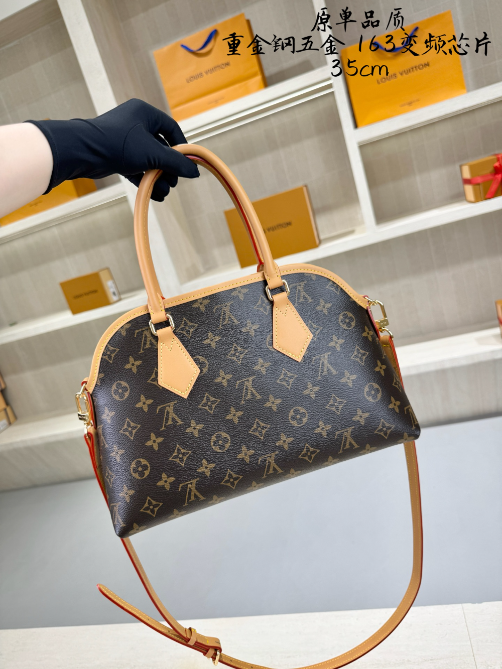LEM544 New arrive fashion brown color bag for woman beautiful gift to choose 35*21cm