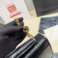 YLEM23 New arrive fashion black white brown bag for woman hands bag beautiful gift to choose gift 25*18cm