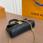 LEM555 New arrive fashion black white yellow pink color bag for woman beautiful gift to choose size 20*12CM