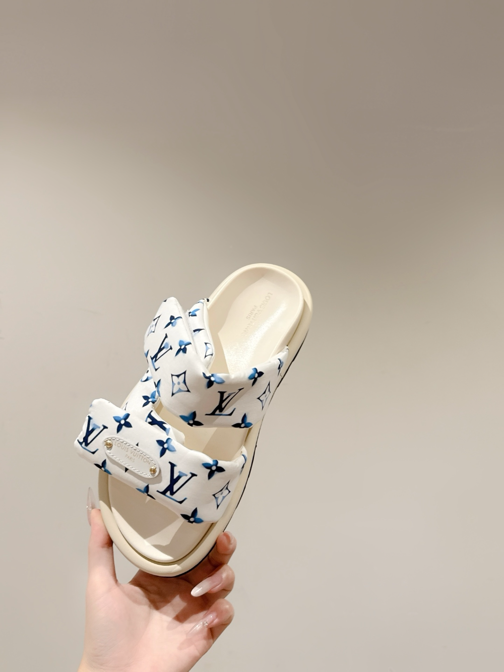LEM454 Designer women Slippers sandals shoes for women mix color shoes high quality size 4.5cm