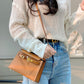 HEM92 TOP Original Top-grade original single-layer leather New Genuine Leather Women's Crossbody Stewardess 19CM