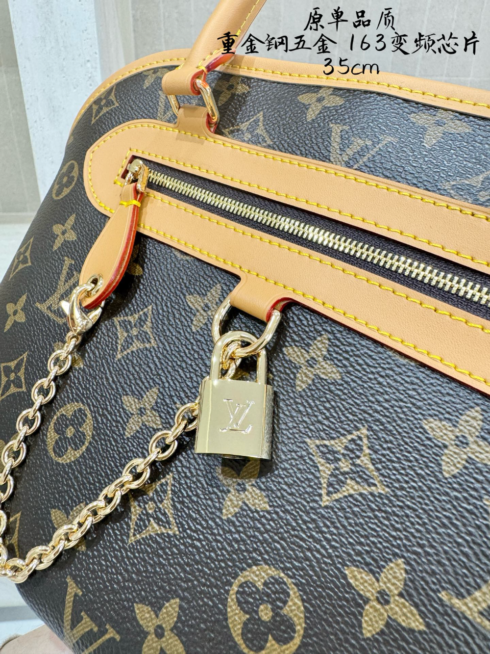 LEM544 New arrive fashion brown color bag for woman beautiful gift to choose 35*21cm