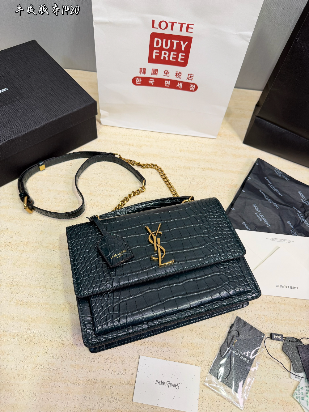 YLEM23 New arrive fashion black white brown bag for woman hands bag beautiful gift to choose gift 25*18cm