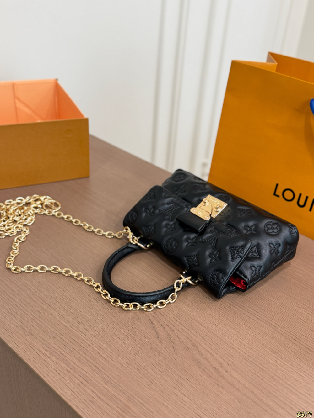 LEM555 New arrive fashion black white yellow pink color bag for woman beautiful gift to choose size 20*12CM
