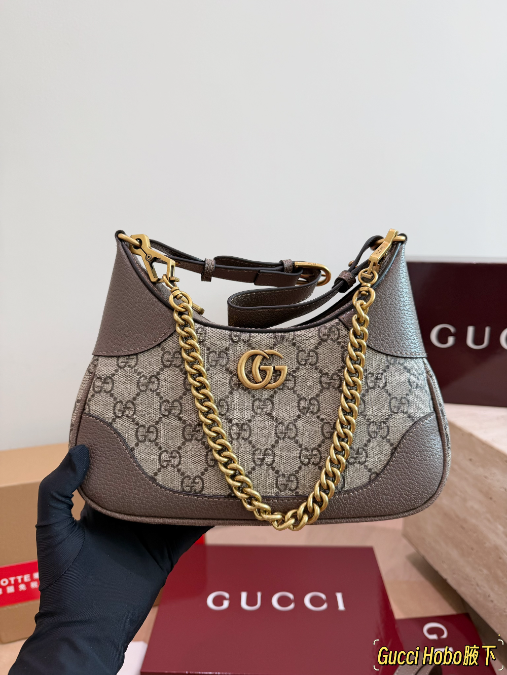 GEM225 New arrive fashion brown color bag for woman beautiful gift to choose size 25*18cm