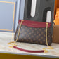 LEM336 Hot sale fashion black bag for woman hand bag beautiful gift  big size 30cm
