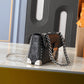 LEM337  Hot sale fashion black bag for woman hand bag beautiful gift  27 x 16 x 8cm size