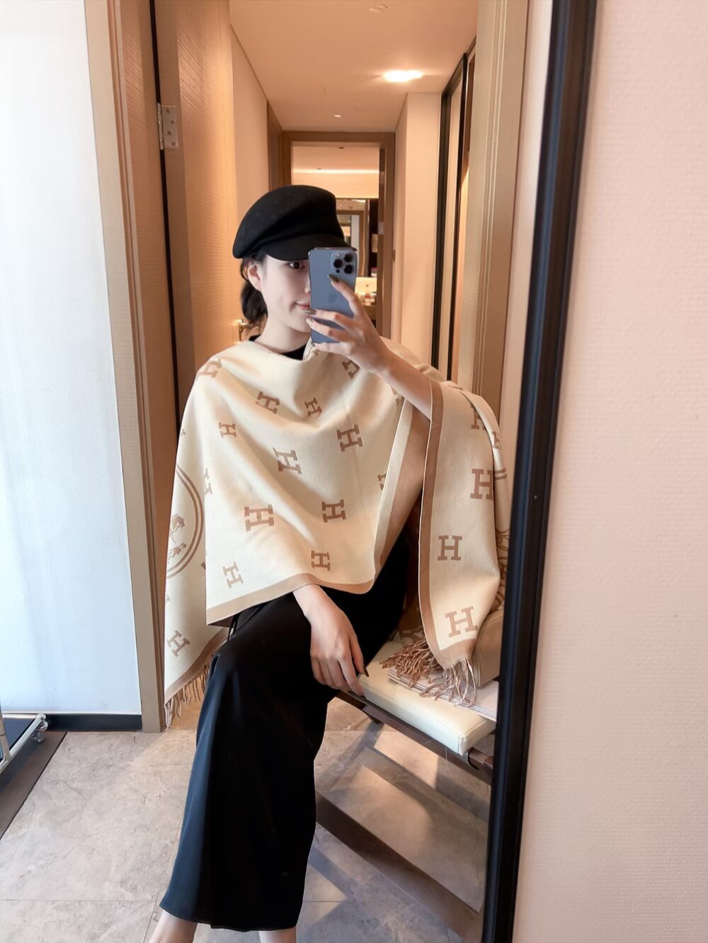 HEM71 new arrive Hot sale 65✖️180 brown color fashion beautiful scarf for woman gift to choose