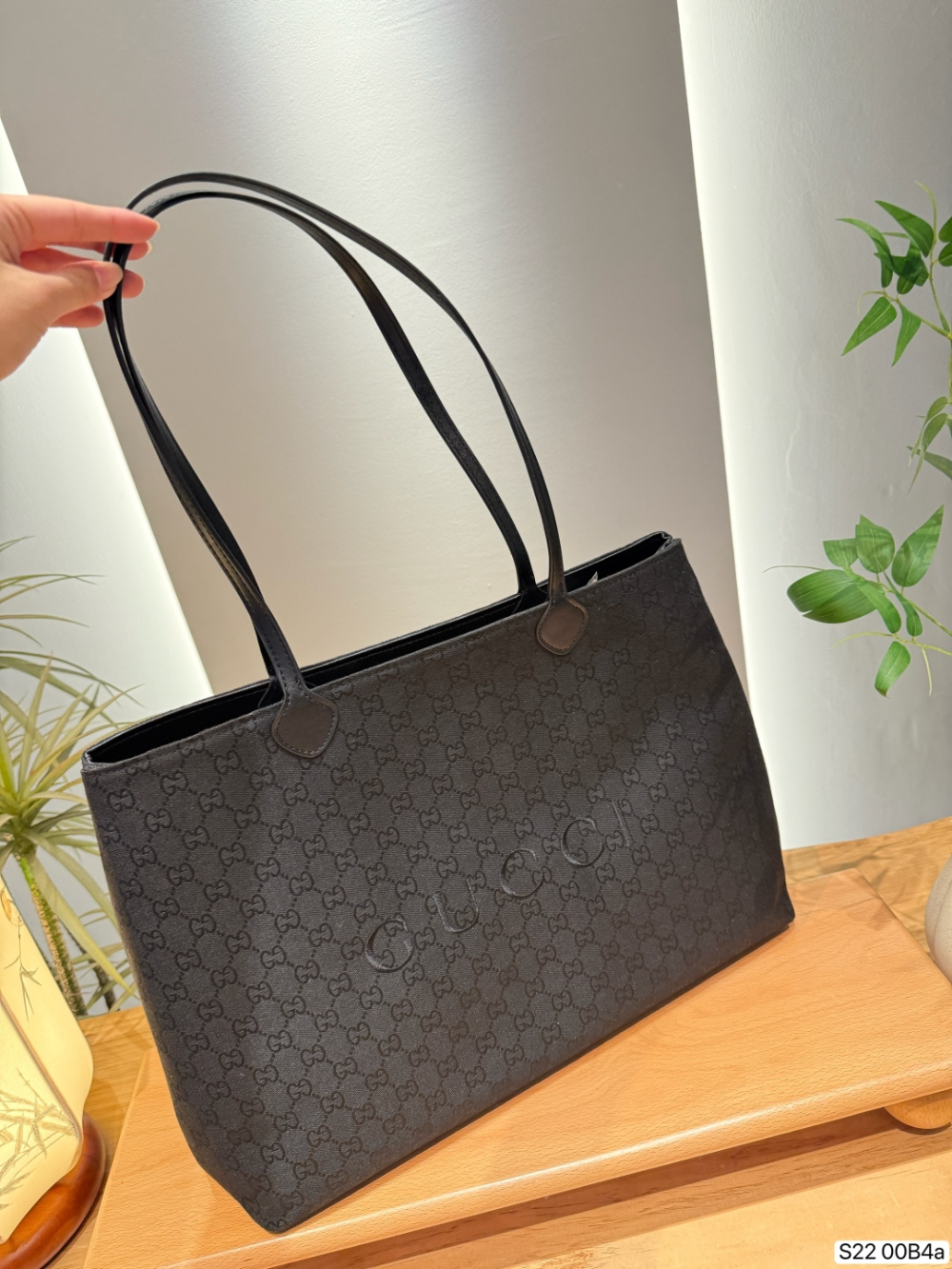 GEM261 New arrive fashion black grey khaki light brown bag for woman hands bag beautiful gift to choose gift  41*32cm