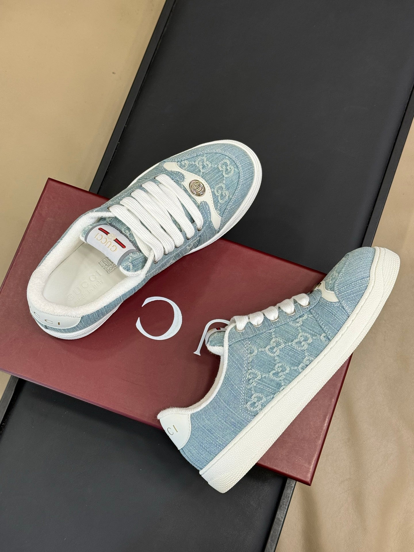 GEM103 designer shoes women shoes sneakers running shoes trainers triangle label Outdoor shoes flat out of office sneaker Mesh nylon casual trainers with box