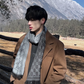 GEM257 new arrive  Hot sale grey color fashion beautiful  scarf  for man woman gift  to choose 48x180cm