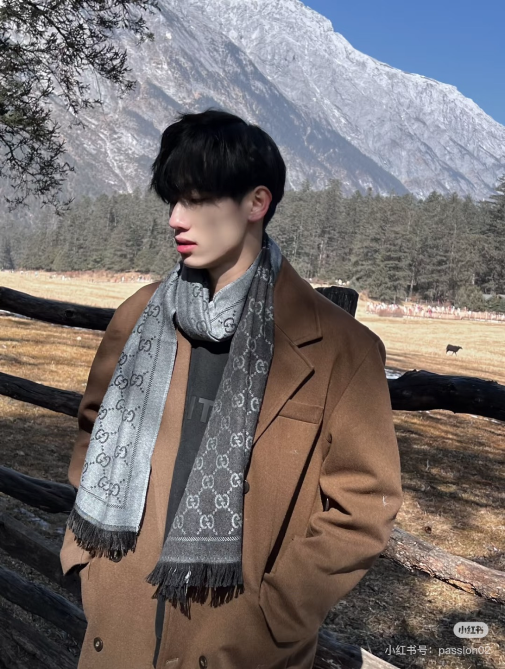 GEM257 new arrive  Hot sale grey color fashion beautiful  scarf  for man woman gift  to choose 48x180cm
